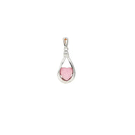 HeartSpark Teardrop Pendant