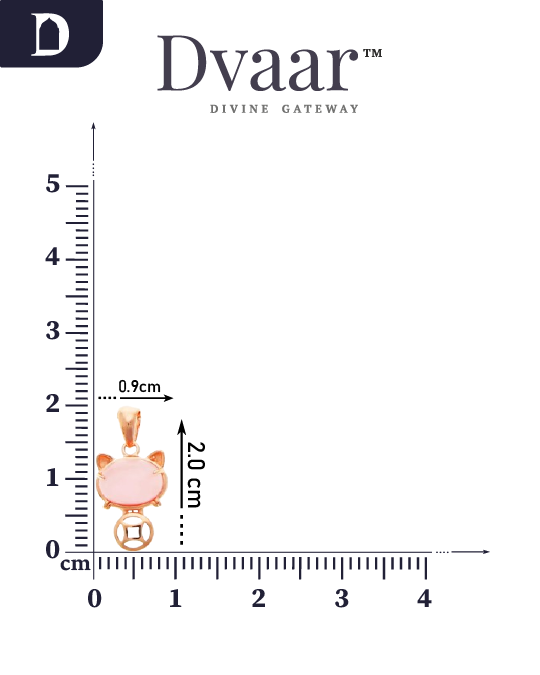 ‘Purrfect’ Elegance Kitty Chic Pendant in 92.5 Silver