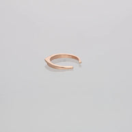 Dazzling Duo: Rose Gold Elegance Ring