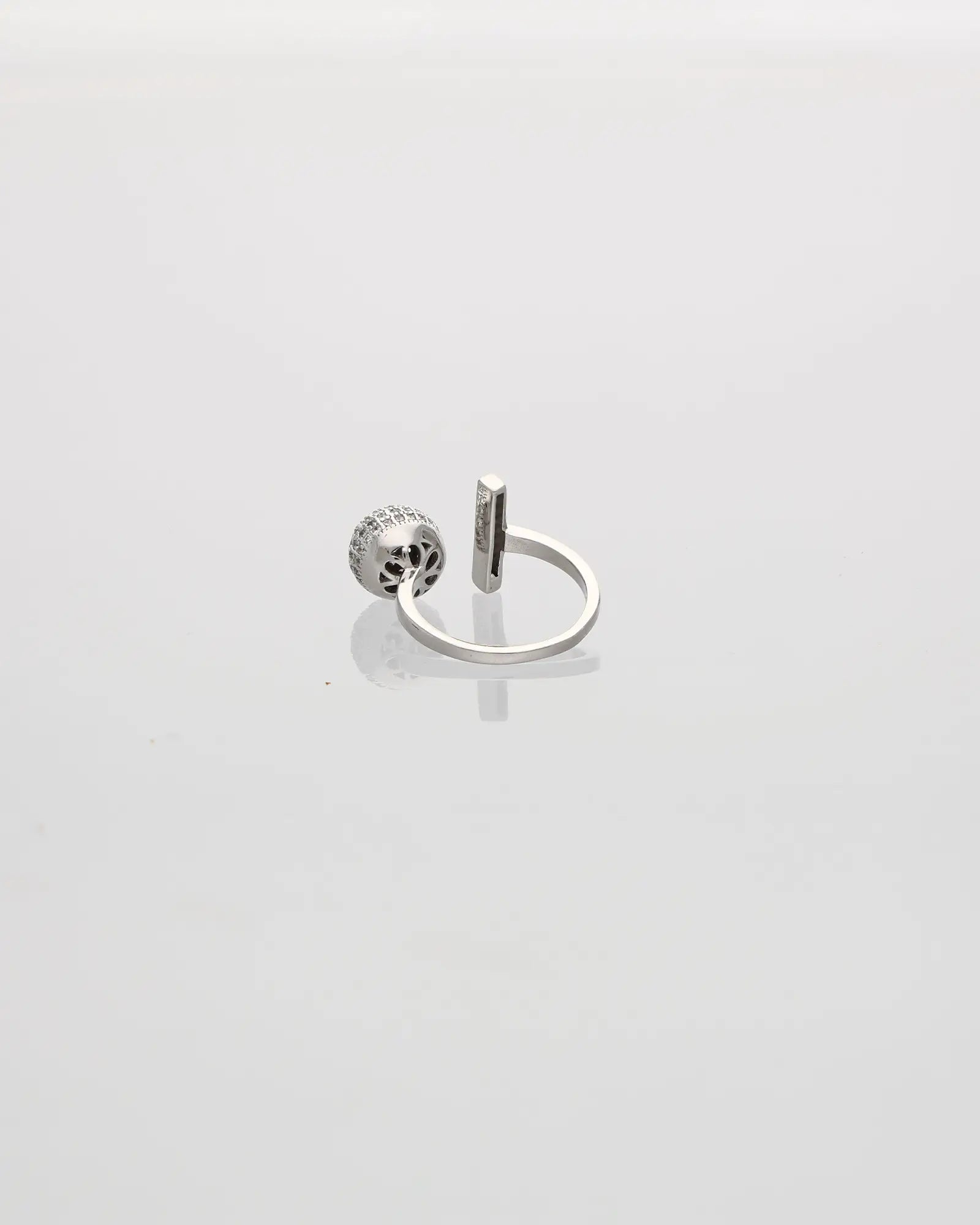 LuxeSphere Adjustable Ring