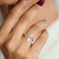 Wings Adjustable Ring