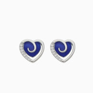 Twilight Heart Duo Studs