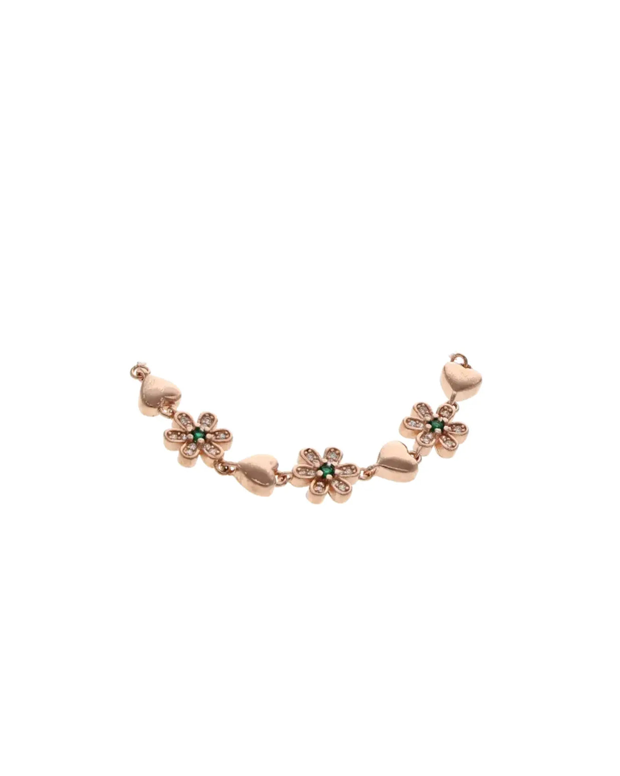 Radiant Petals & Hearts Bracelet