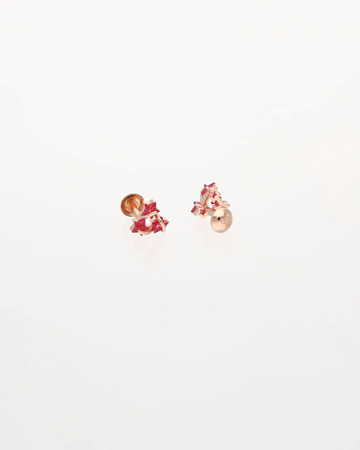 Starry Elegance: Ruby Radiance Set