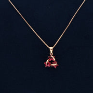 Starry Elegance: Ruby Radiance Set