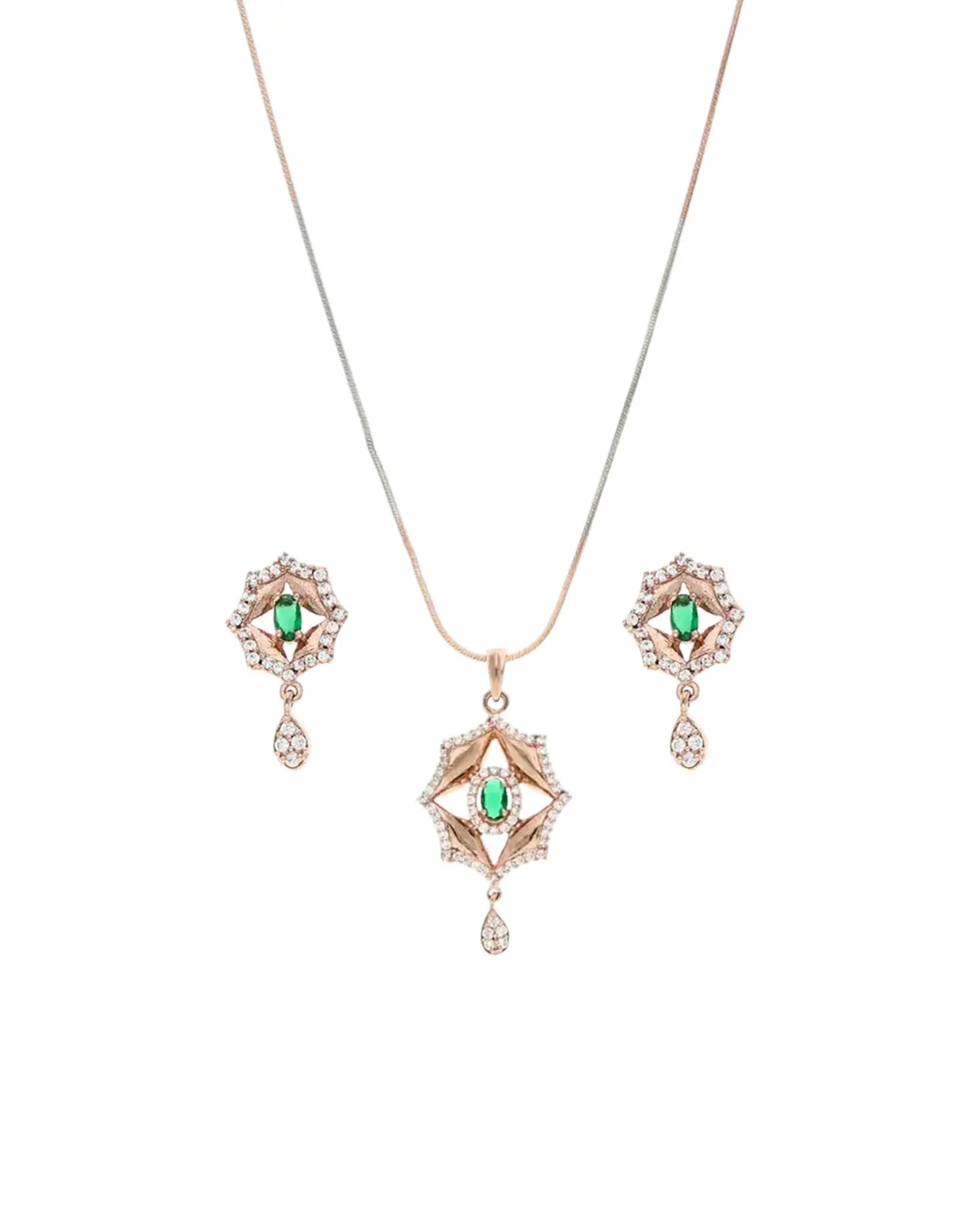 Rosy Glow: Luxe Pendant Delight