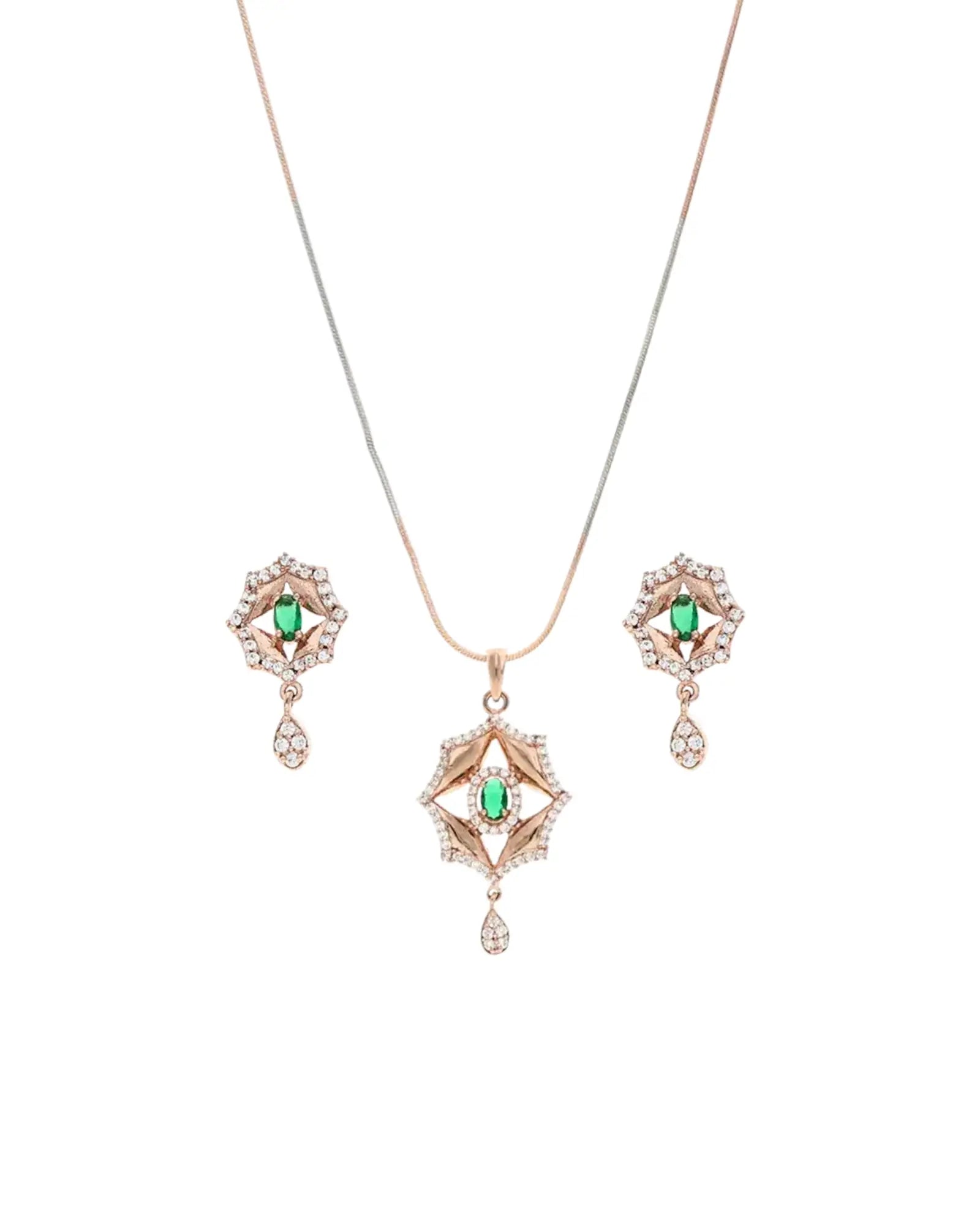 Rosy Glow: Luxe Pendant Delight
