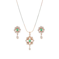 Rosy Glow: Luxe Pendant Delight
