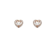 Dual Heart Radiance Pendant Set