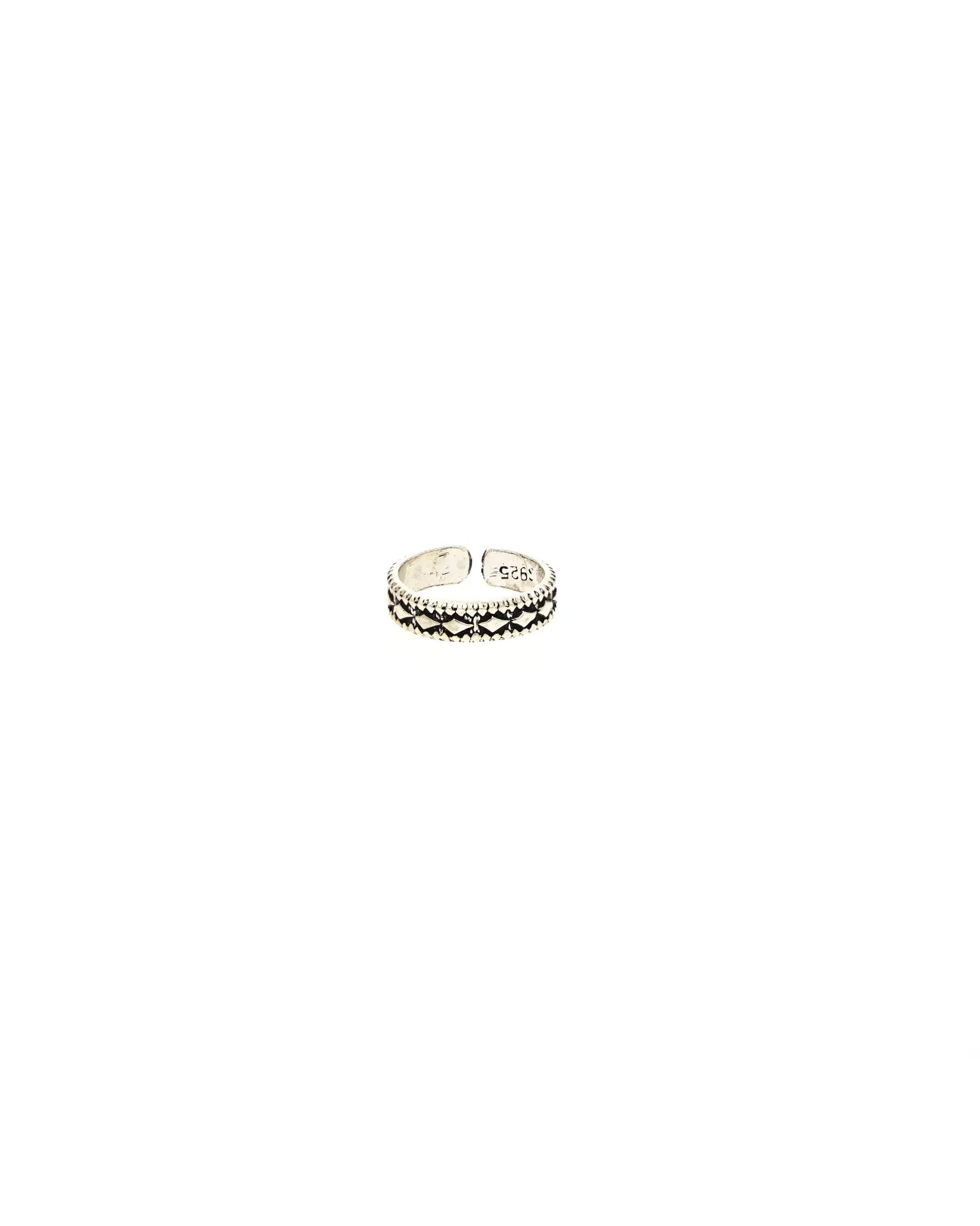 Radiant Antique Toe Ring