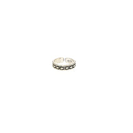 Radiant Antique Toe Ring