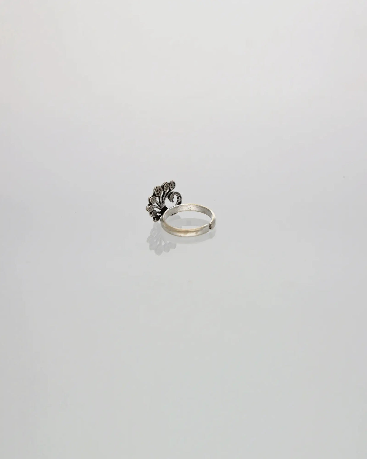 Royal Peafowl Toe Ring