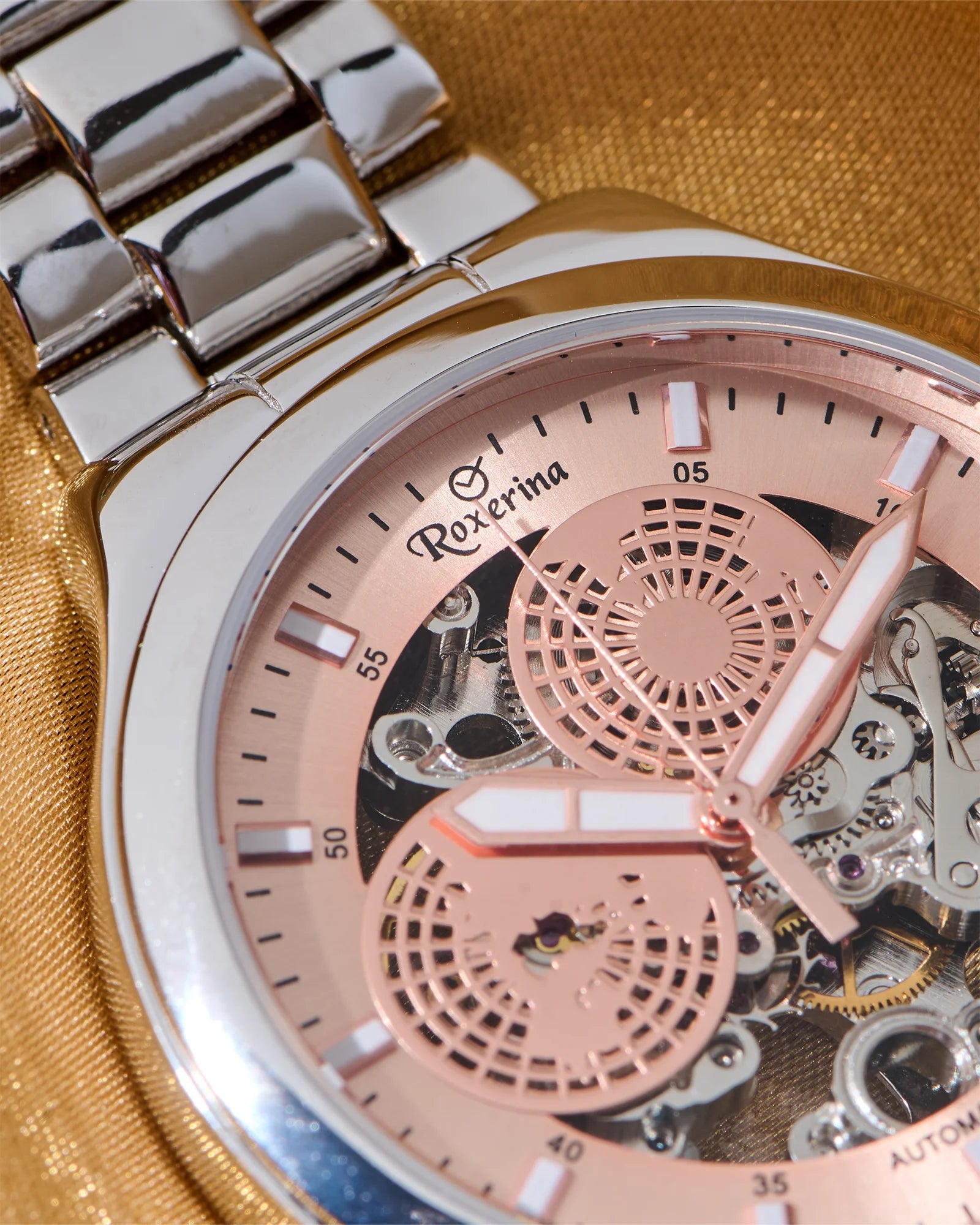 Roxerina Vintage Skeleton Watch