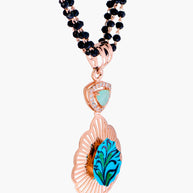 Trilight Rose Gold Mangalsutra
