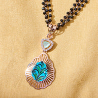 Trilight Rose Gold Mangalsutra
