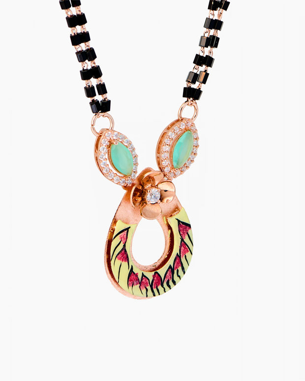 Eterna Blossom Rose Gold Mangalsutra