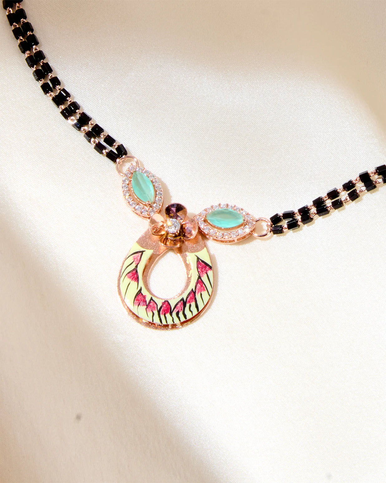 Eterna Blossom Rose Gold Mangalsutra