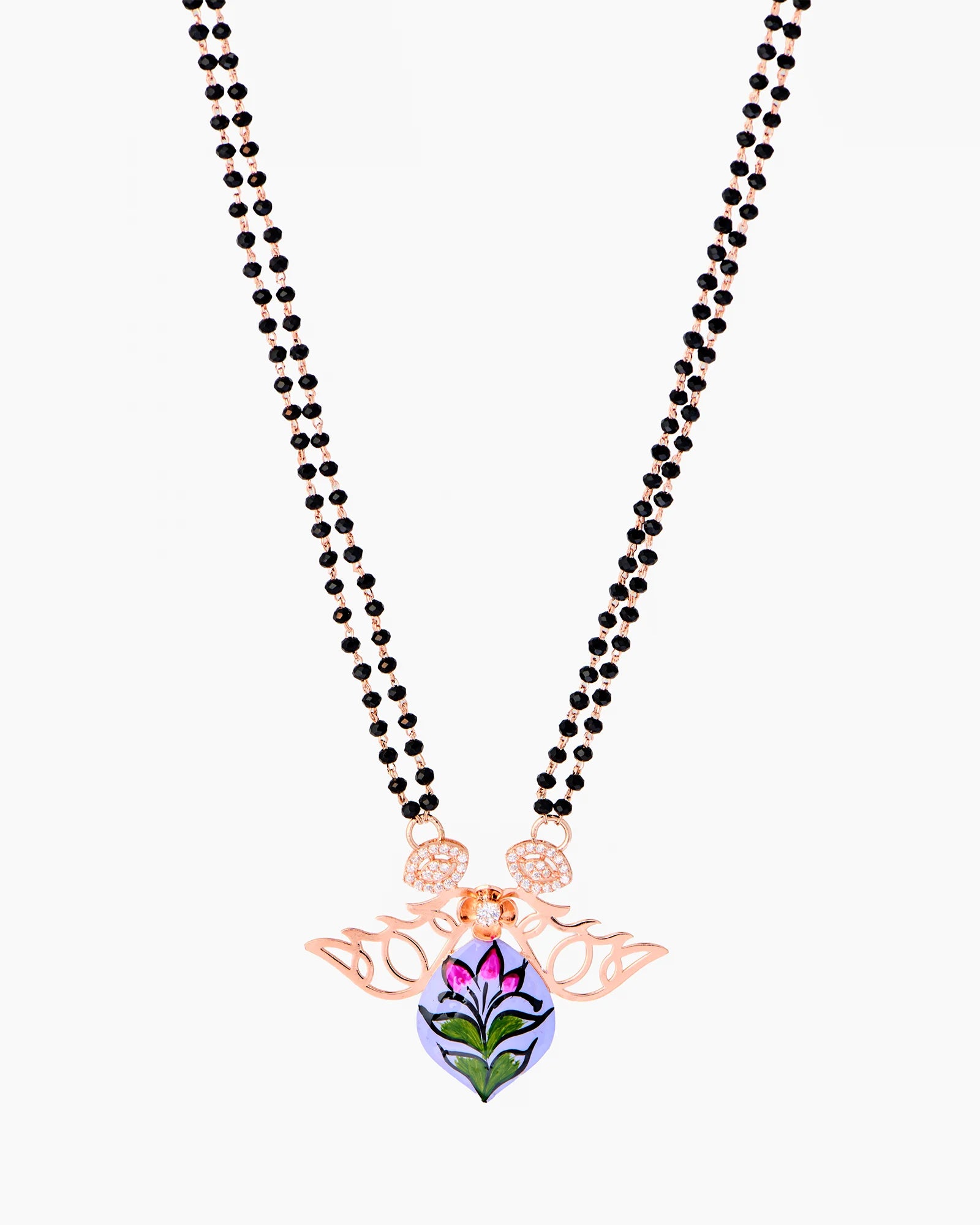 Wings of Grace Rose Gold Mangalsutra