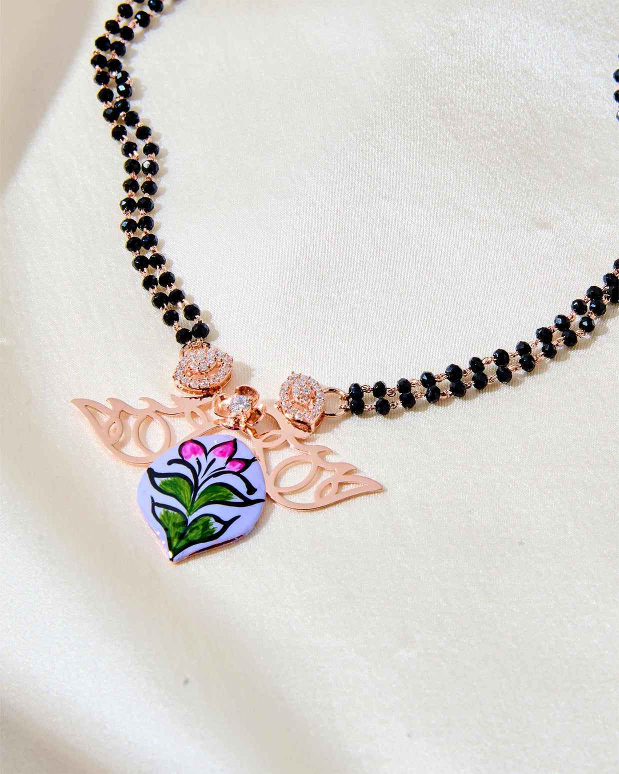Wings of Grace Rose Gold Mangalsutra