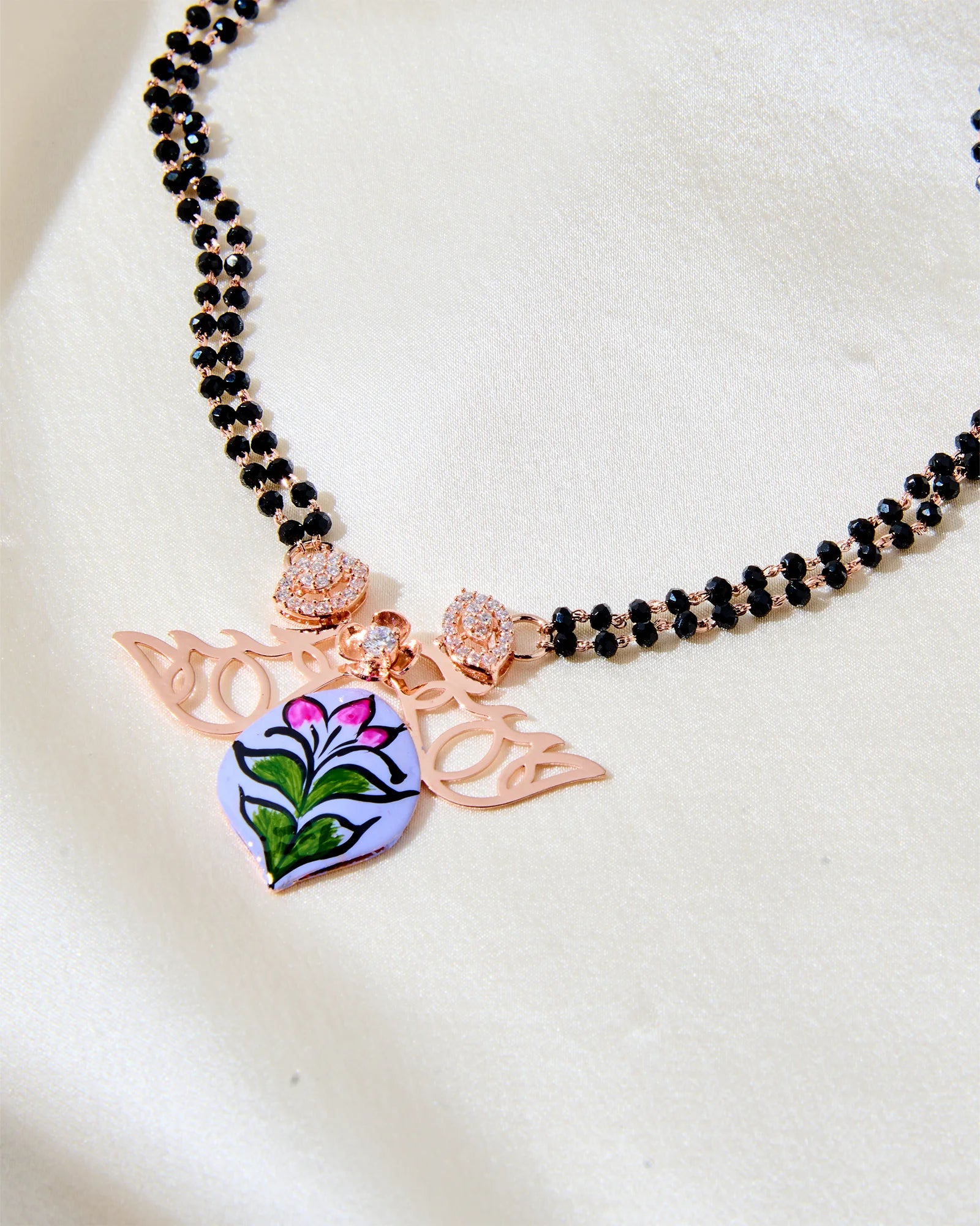 Wings of Grace Rose Gold Mangalsutra