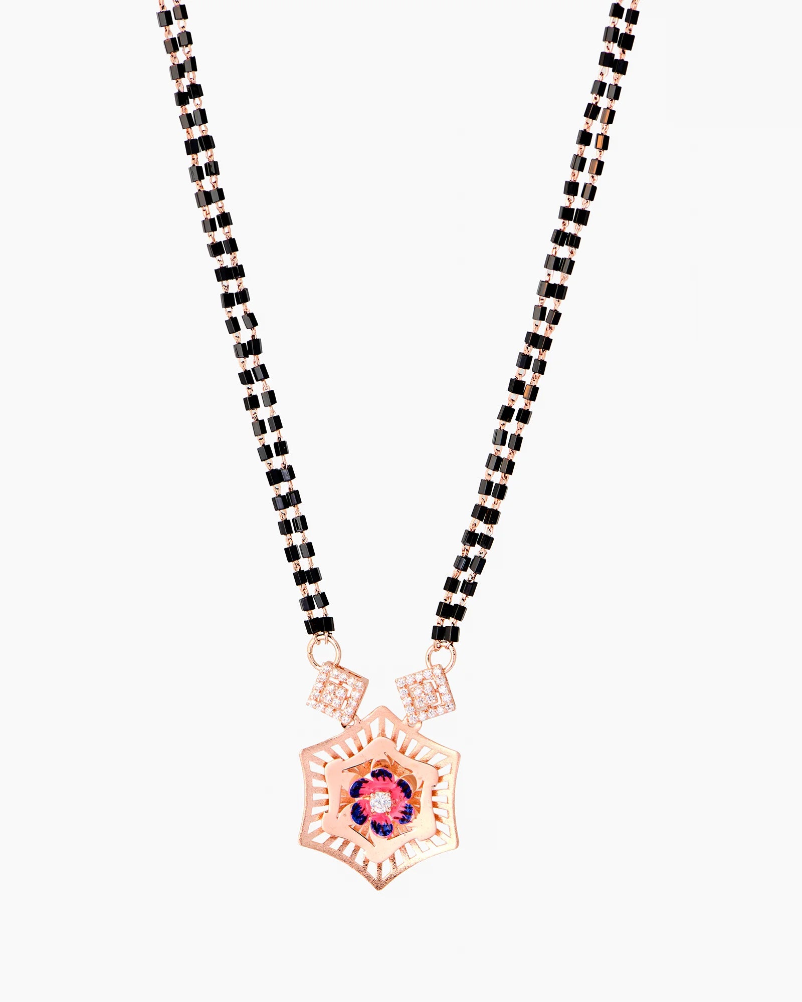 Eternal Bloom Rose Gold Mangalsutra