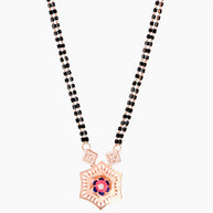Eternal Bloom Rose Gold Mangalsutra