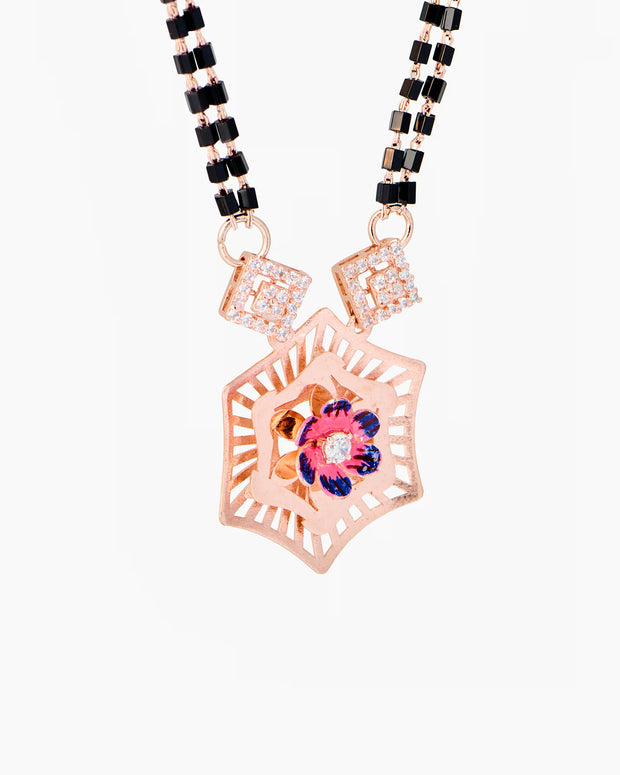 Eternal Bloom Rose Gold Mangalsutra