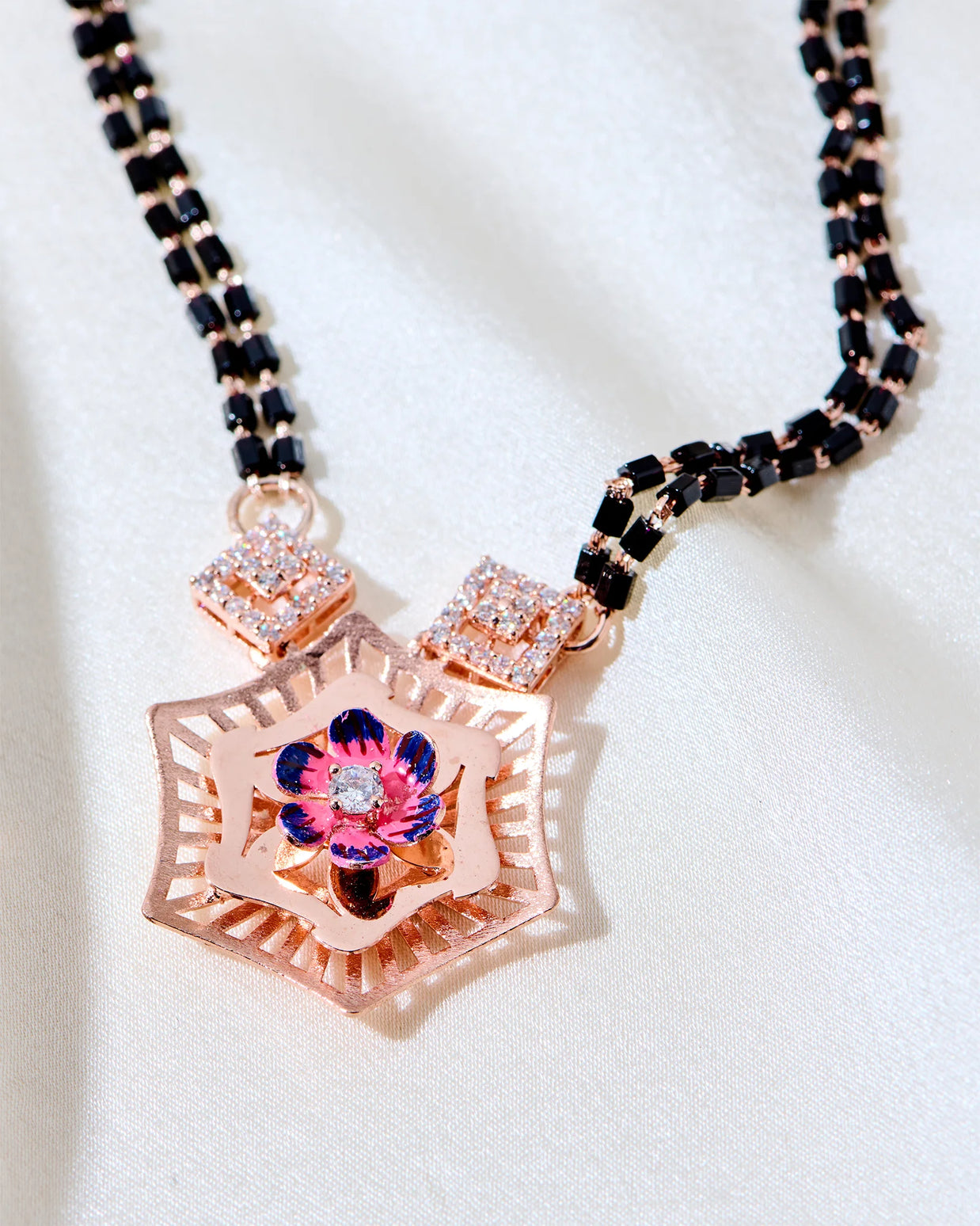 Eternal Bloom Rose Gold Mangalsutra