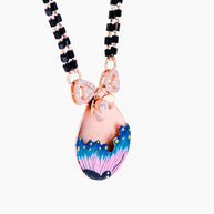 Celeste Bloom Rose Gold Mangalsutra in 92.5 Silver