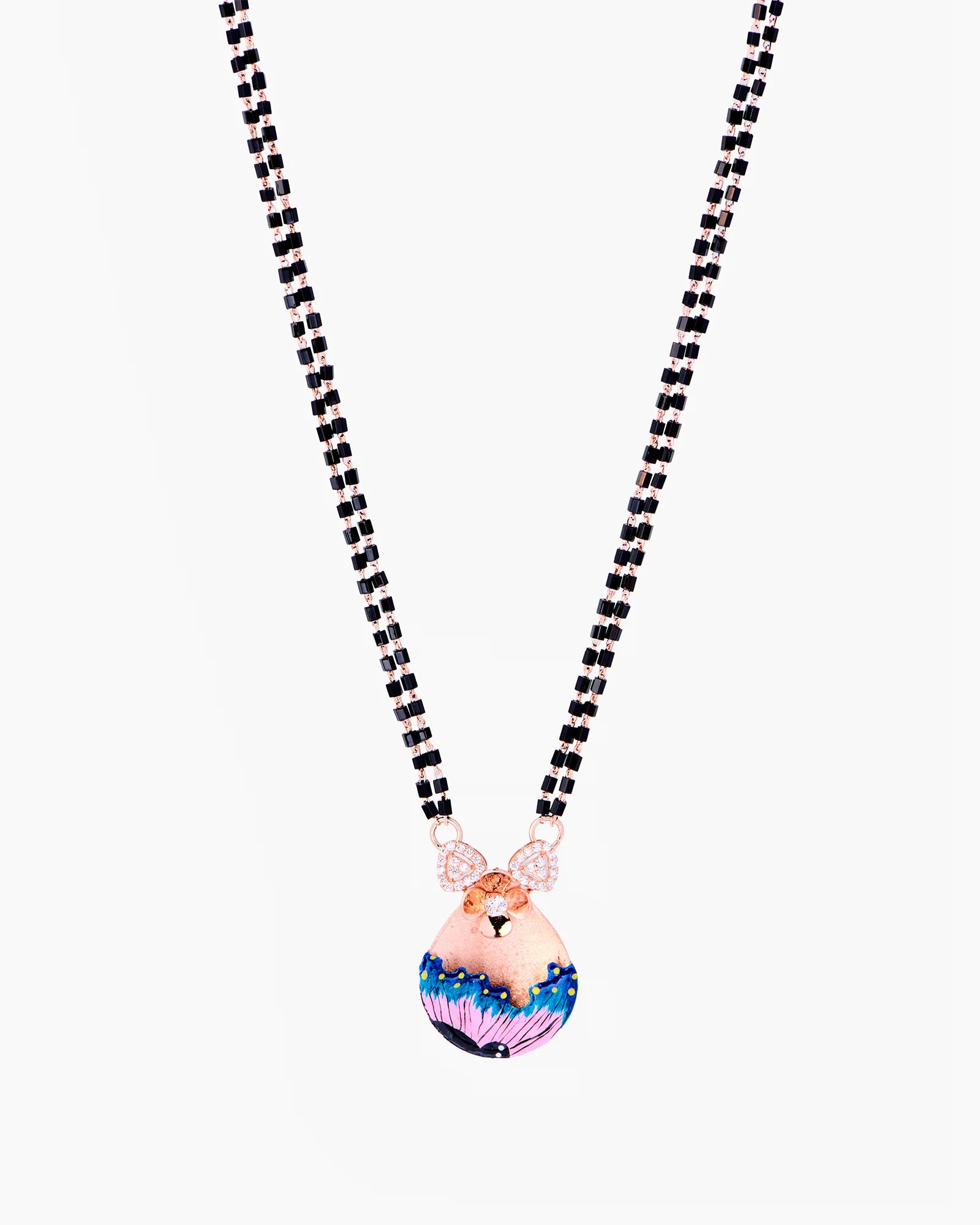Celeste Bloom Rose Gold Mangalsutra
