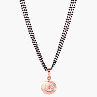 Aurelia Bloom Rose Gold Mangalsutra
