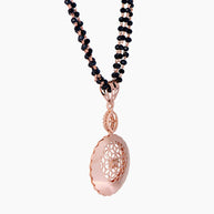 Aurelia Bloom Rose Gold Mangalsutra