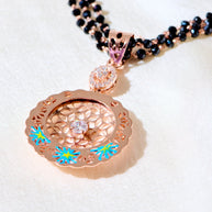 Aurelia Bloom Rose Gold Mangalsutra