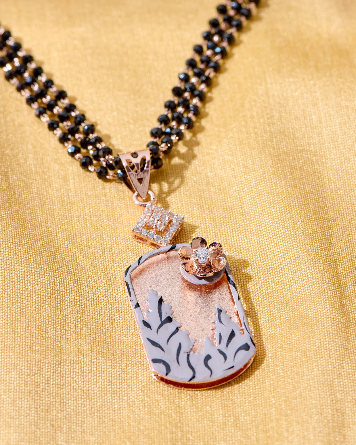 Luna Grace Rose Gold Mangalsutra