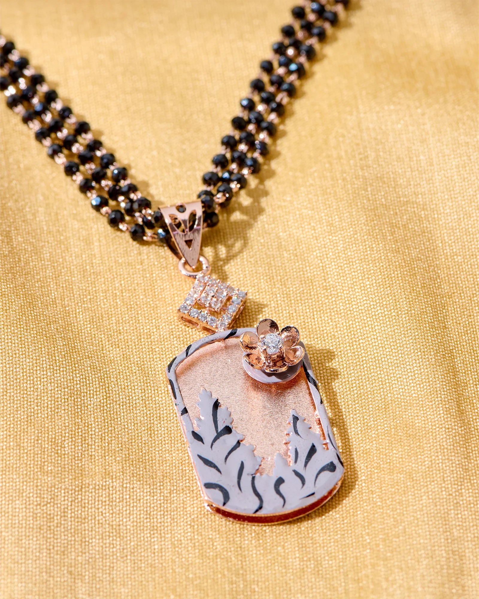 Luna Grace Rose Gold Mangalsutra