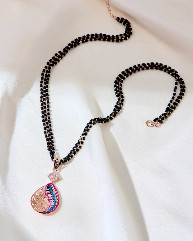 aurora-drop-rose-gold-mangalsutra
