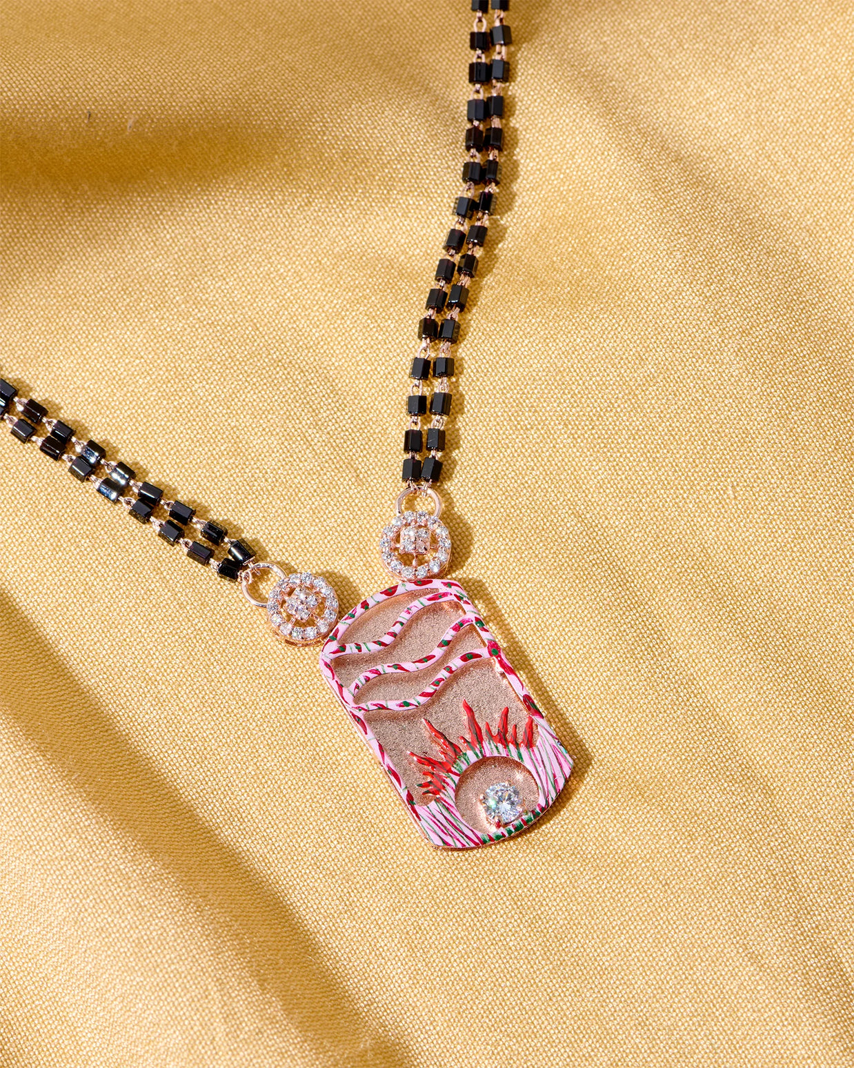 Solaria Grace Rose Gold Mangalsutra