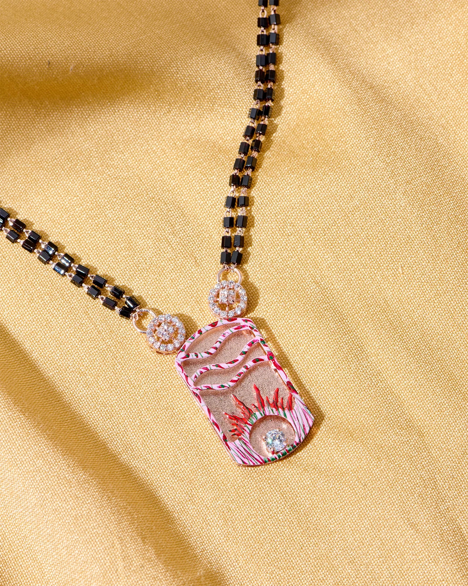 Solaria Grace Rose Gold Mangalsutra