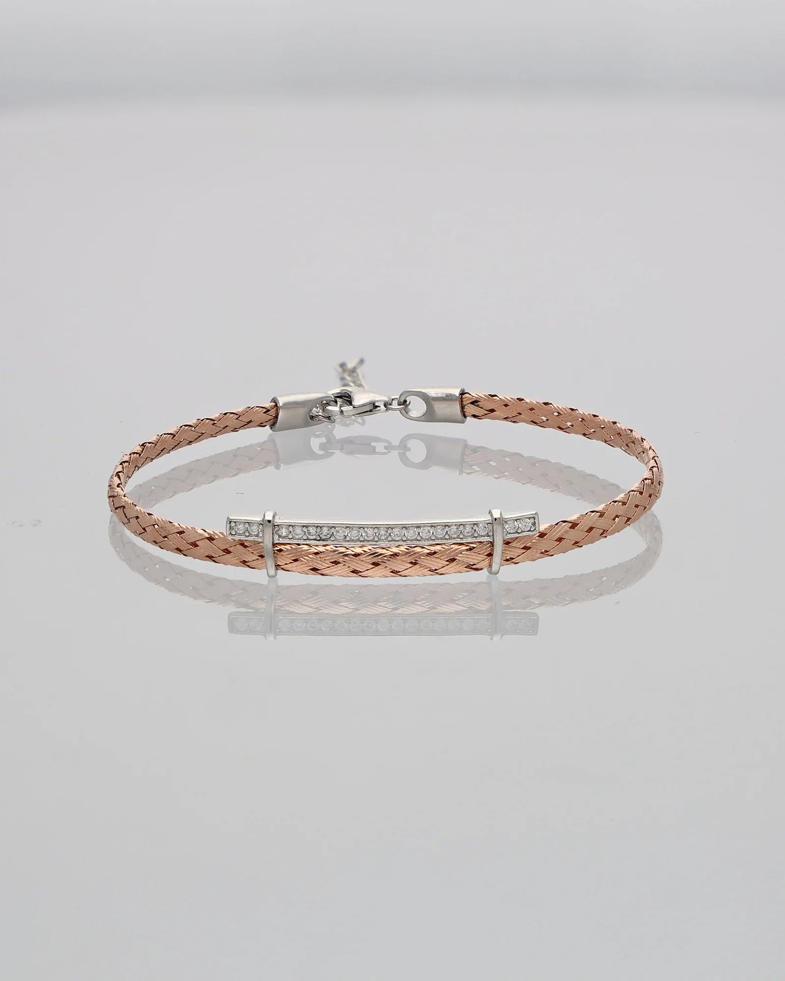 Radiance Rose Charm Bracelet