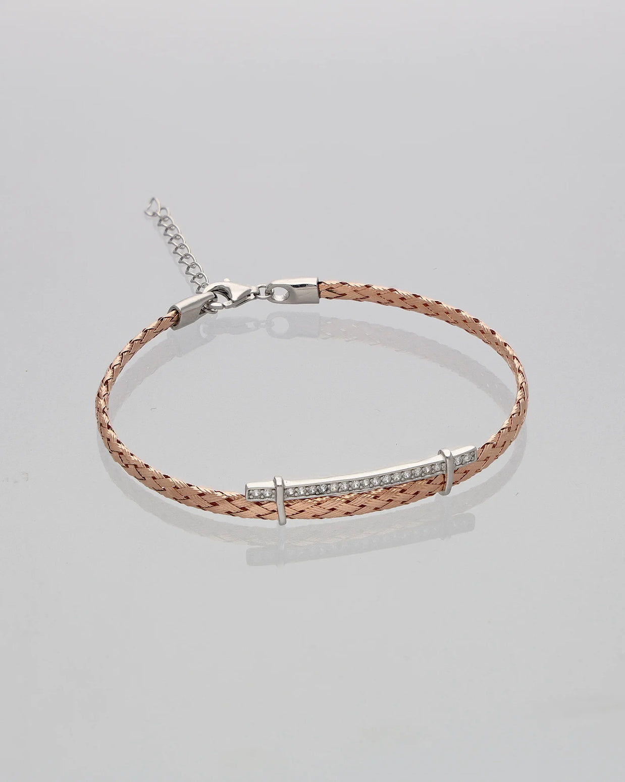 Radiance Rose Charm Bracelet