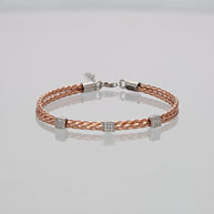 Radiant Double Charm Bracelet