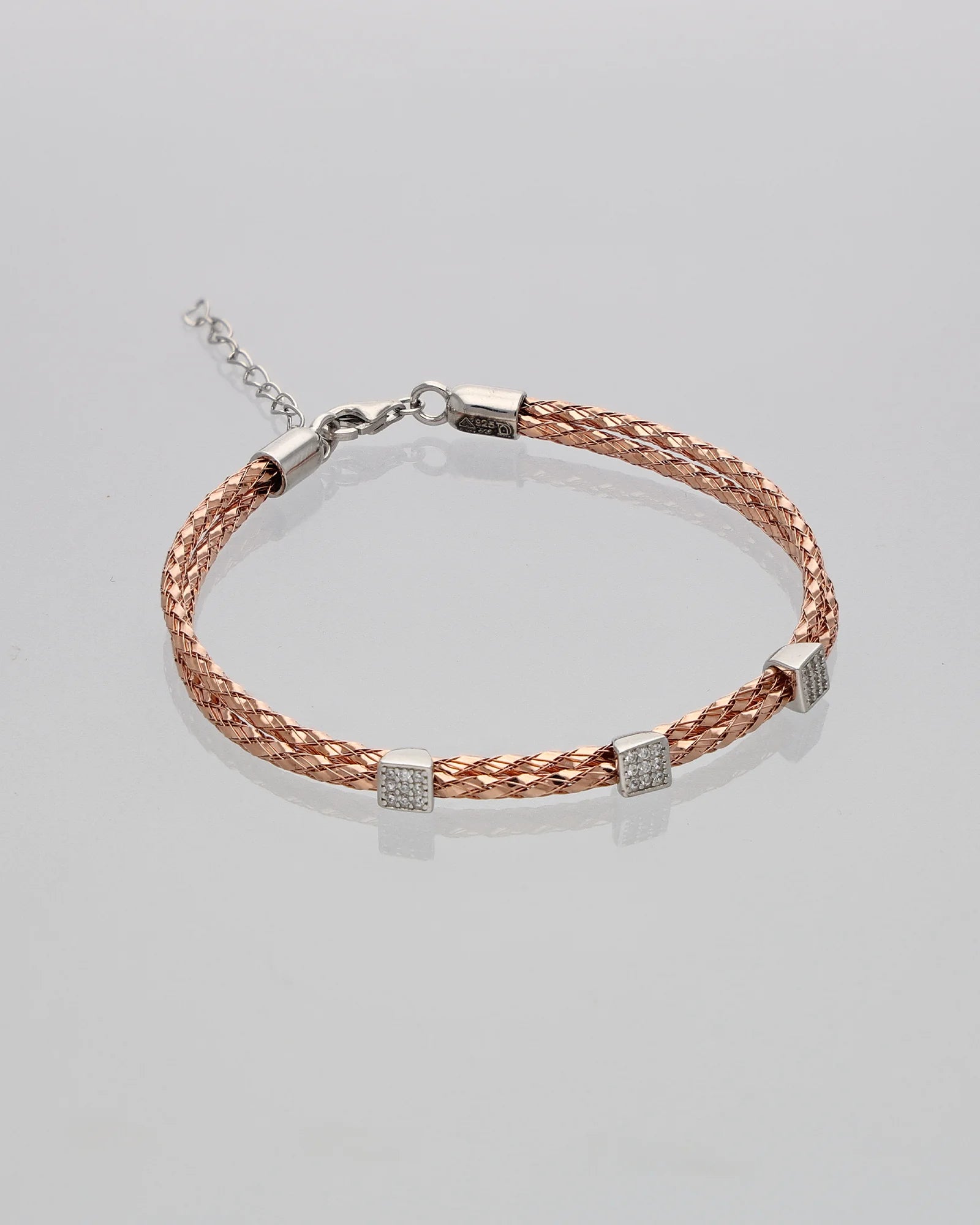 Radiant Double Charm Bracelet