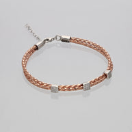 Radiant Double Charm Bracelet