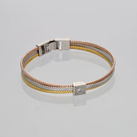 Trinity Charm Bracelet