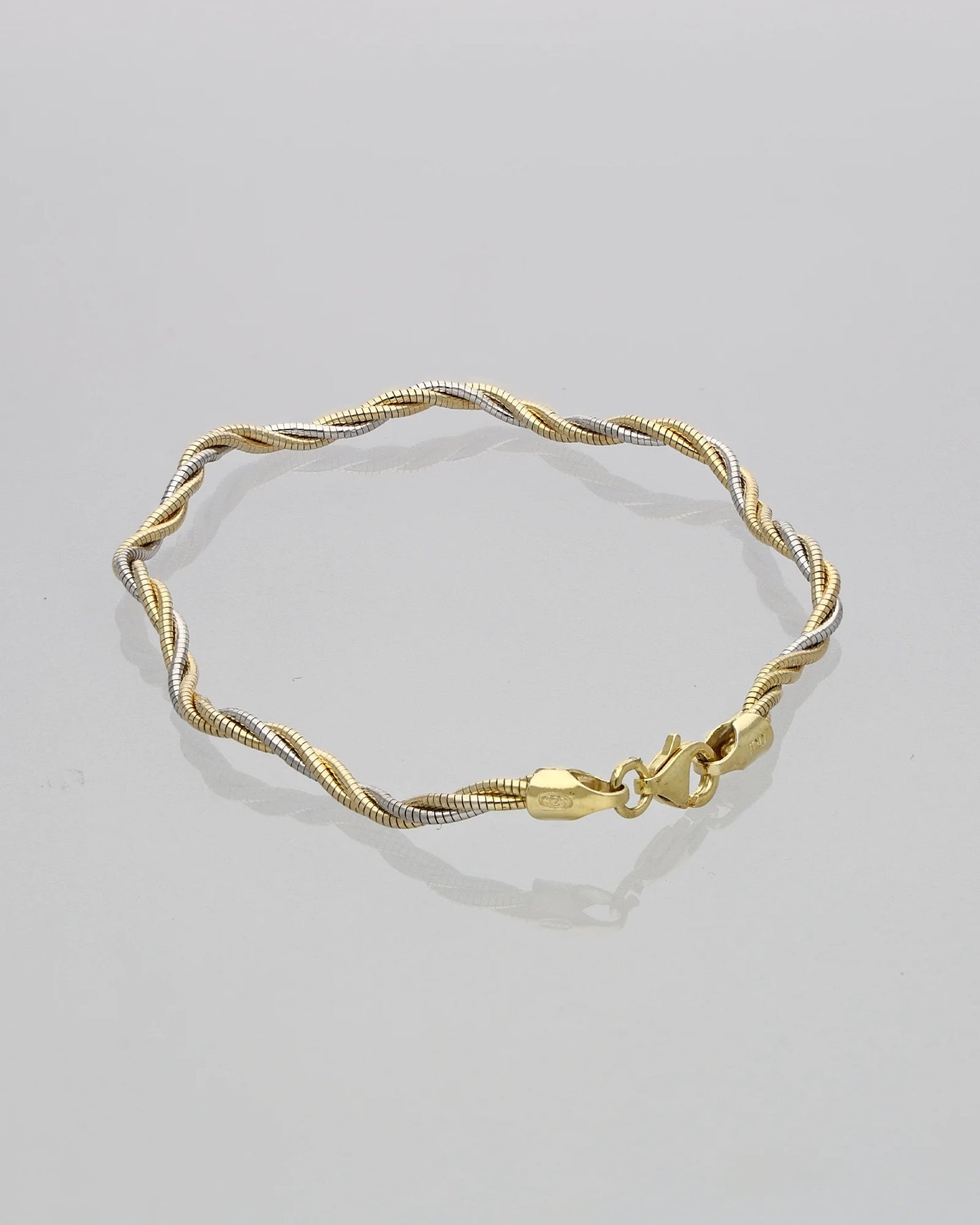 Twisted Bracelet in 92.5 Silver