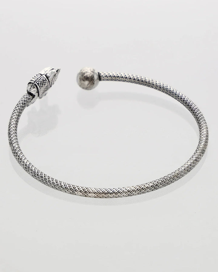 Elephant Grace Kada in 92.5 Silver