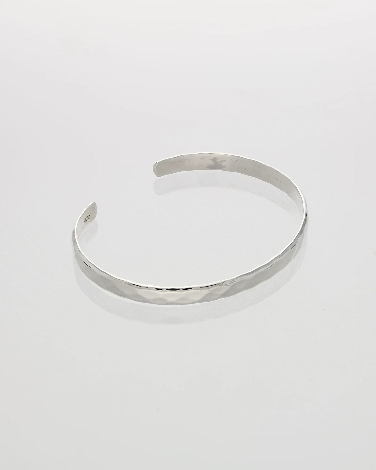 Lattice Elegance Rhodium Kada