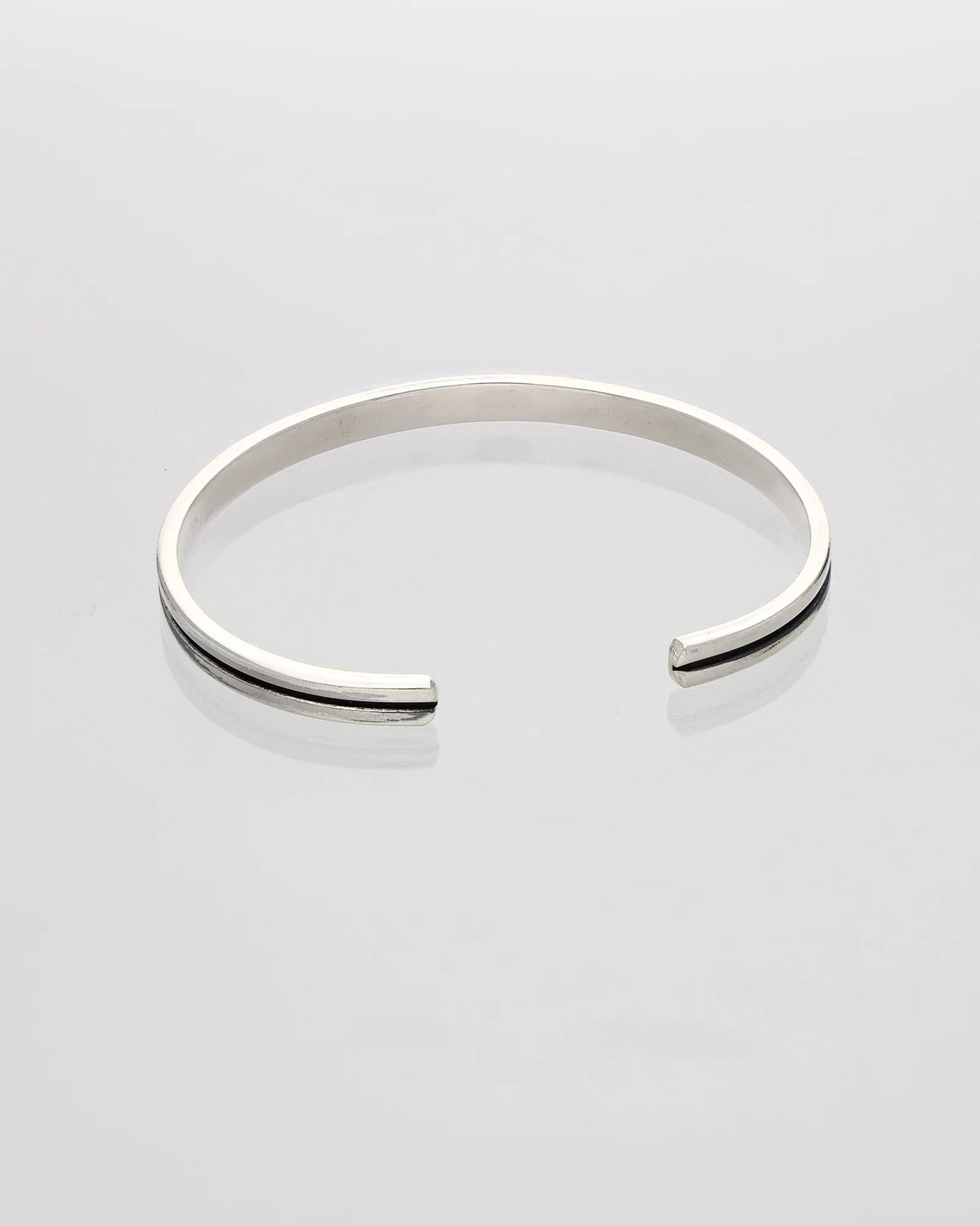 Solitaire Antique Rhodium Kada