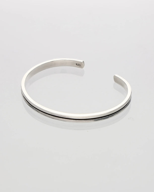 Solitaire Antique Rhodium Kada