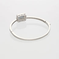 Blue Radiance Rhodium Kada